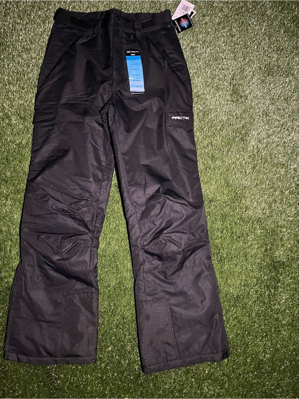 Men’s Size 29-30Wx34 L Arctix Men's Black Insulated Snow Pants New With Tags